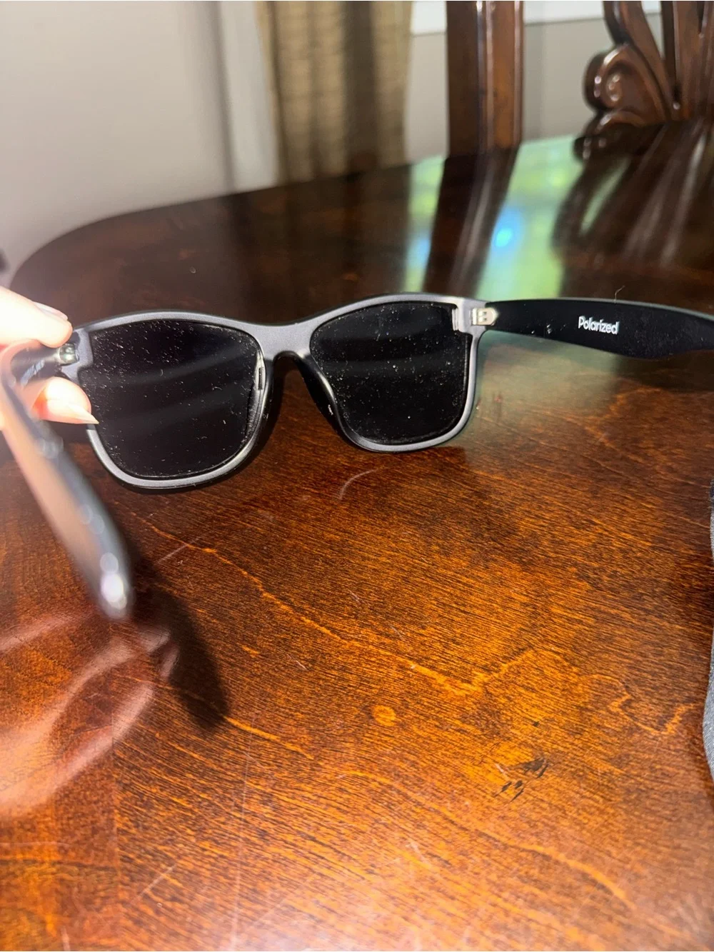Men's Black Shield Sunglasses - Modern Full-Coverage Look Shady Rays
